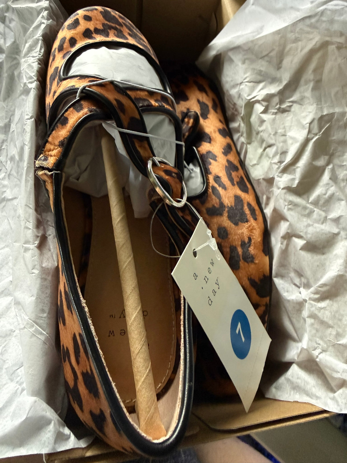 Leopard Print Flats