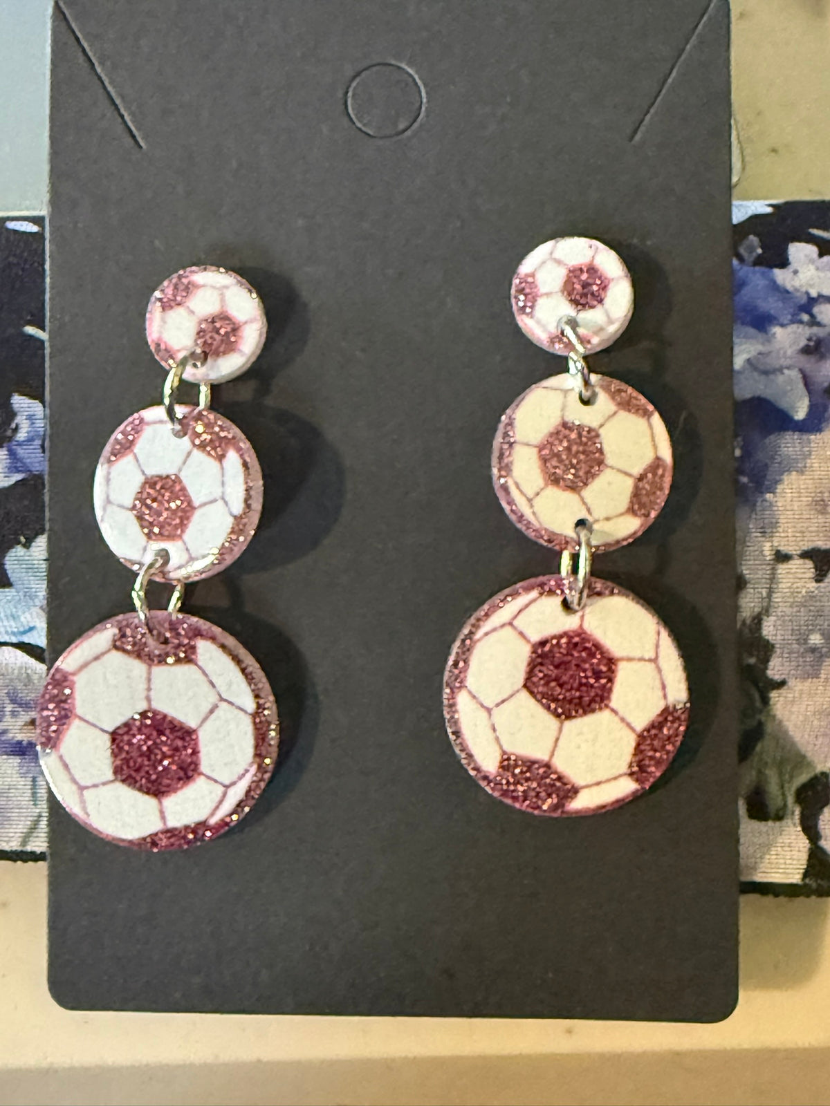 Soccer Ball Earrings