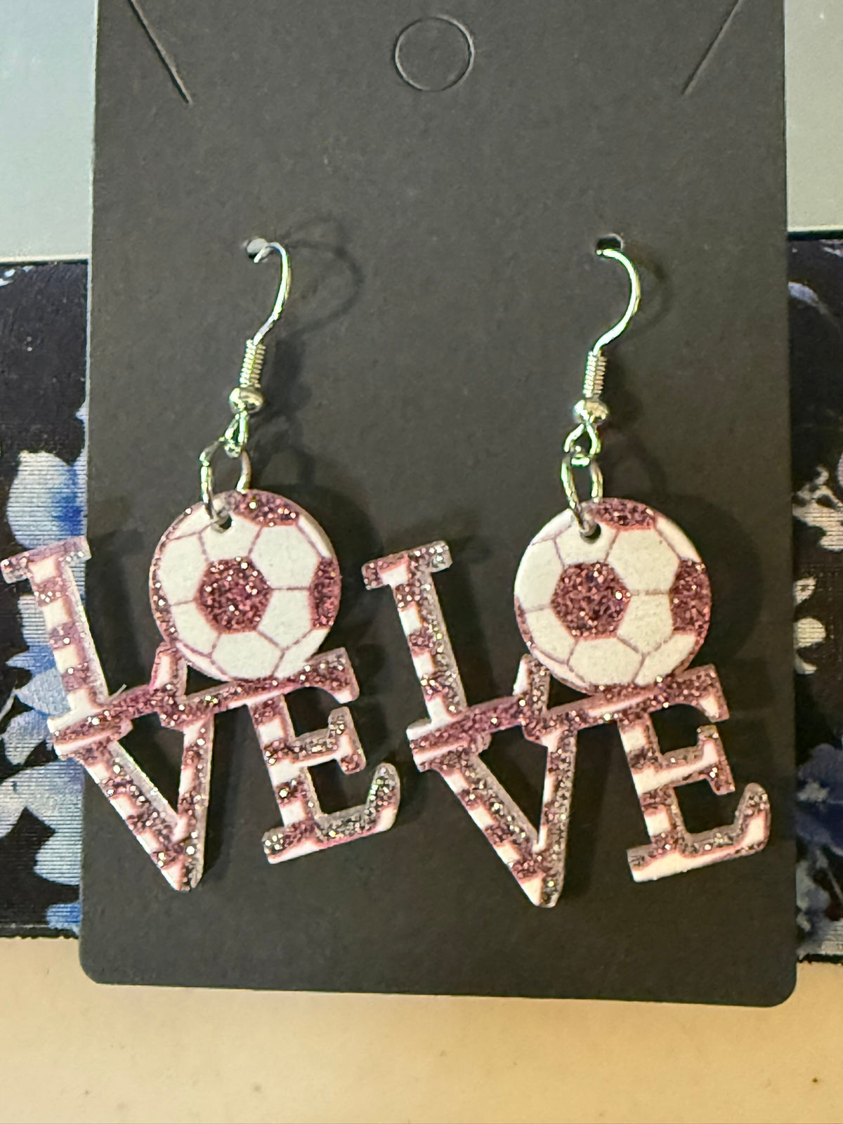 Soccer Ball Earrings