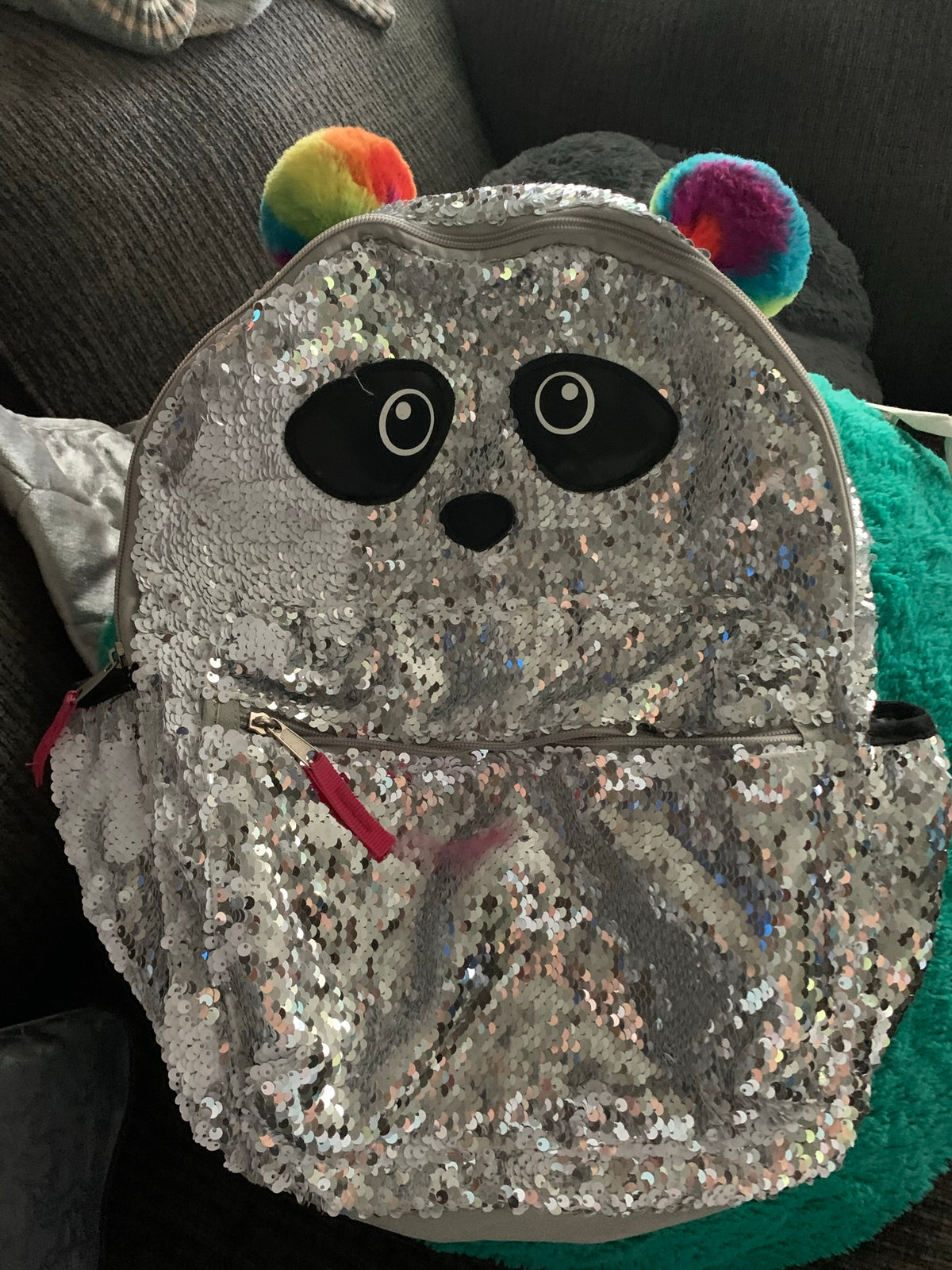 Pre Loved Sparkle Panda Back Pack