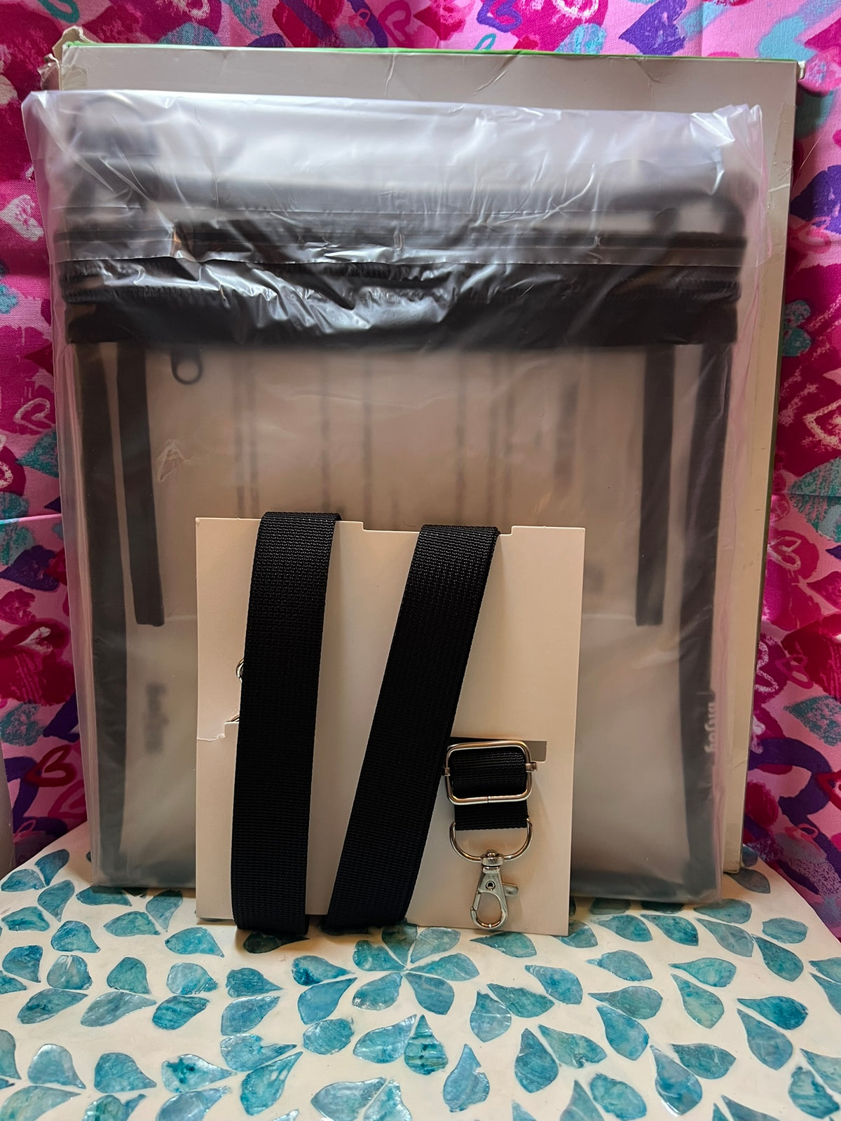 Clear Crossbody Bag