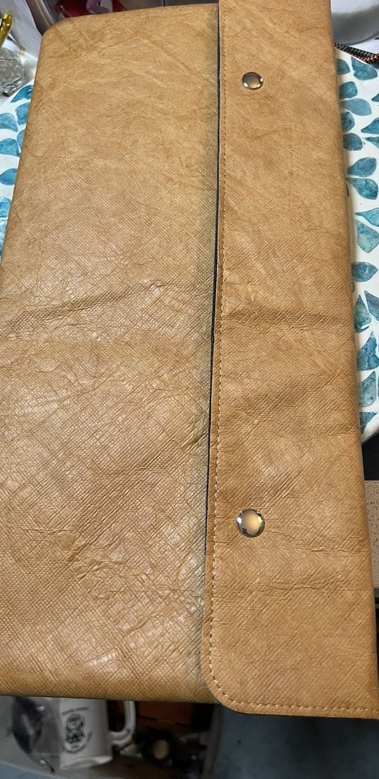 Wide bag with snaps soft