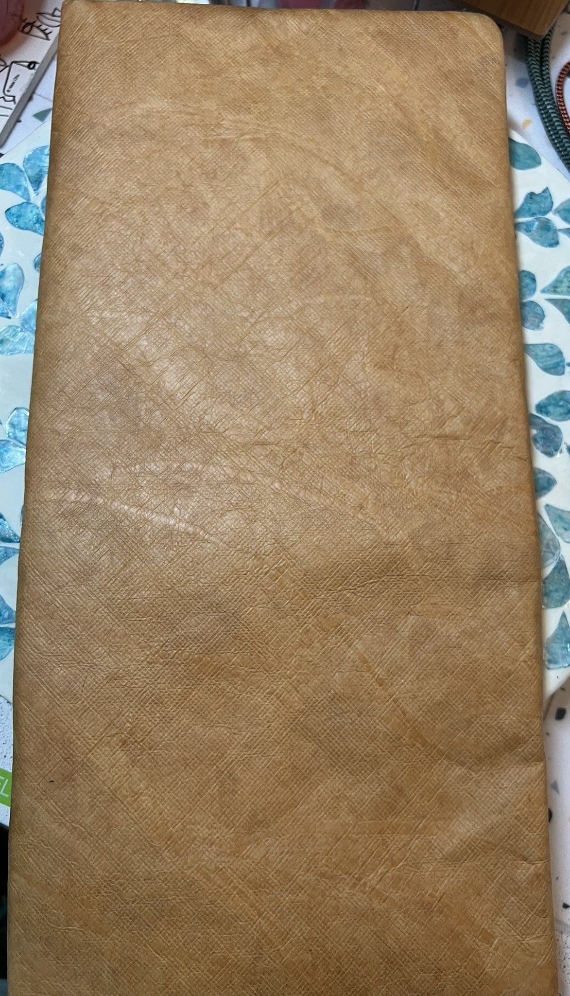 Wide bag with snaps soft