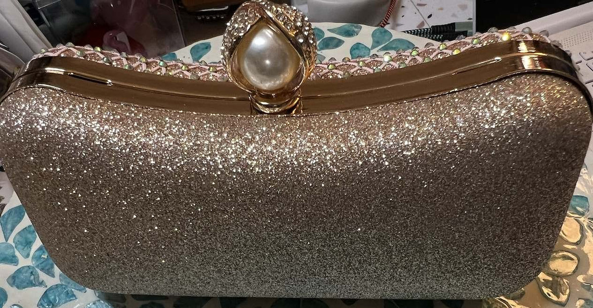 Beautiful Gold Bag or Clutch