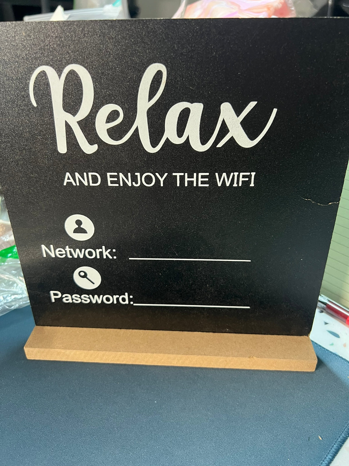 Wi Fi Password Sign