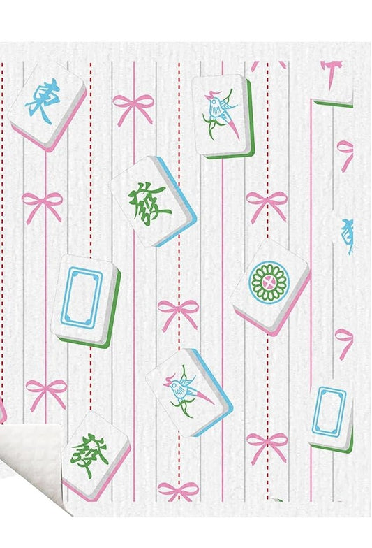 Mahjong Tiles Hand Towel
