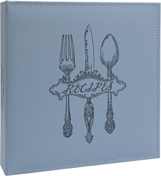 DIY Recipe Binder with Plastic Sleeves