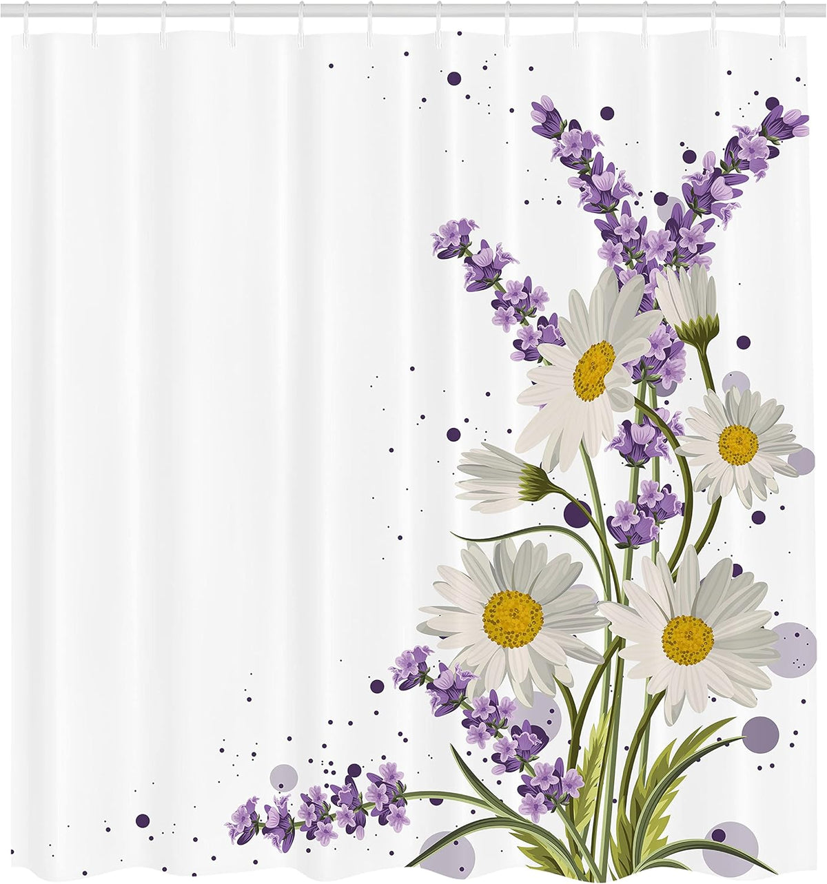 Bath Decor Set- Purple Lavender Bathroom Set