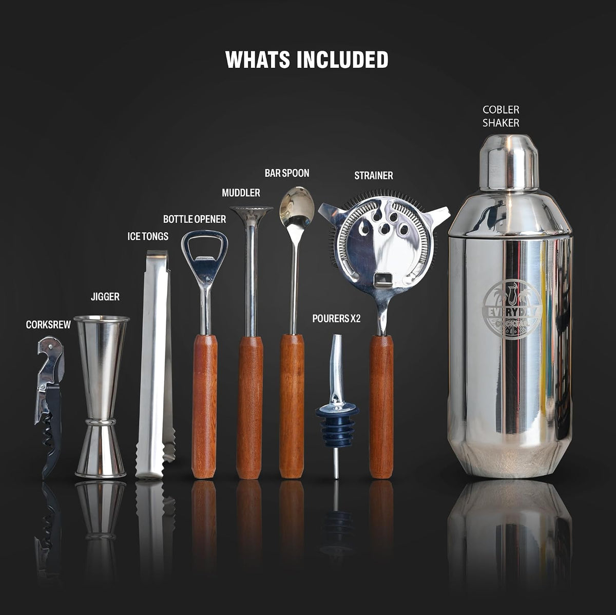 Bartender Kit with Stand